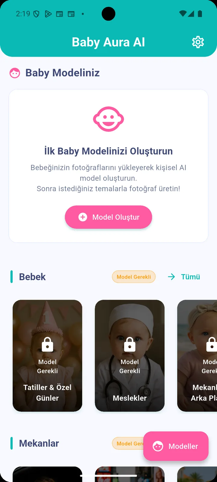 Baby Aura AI screenshot