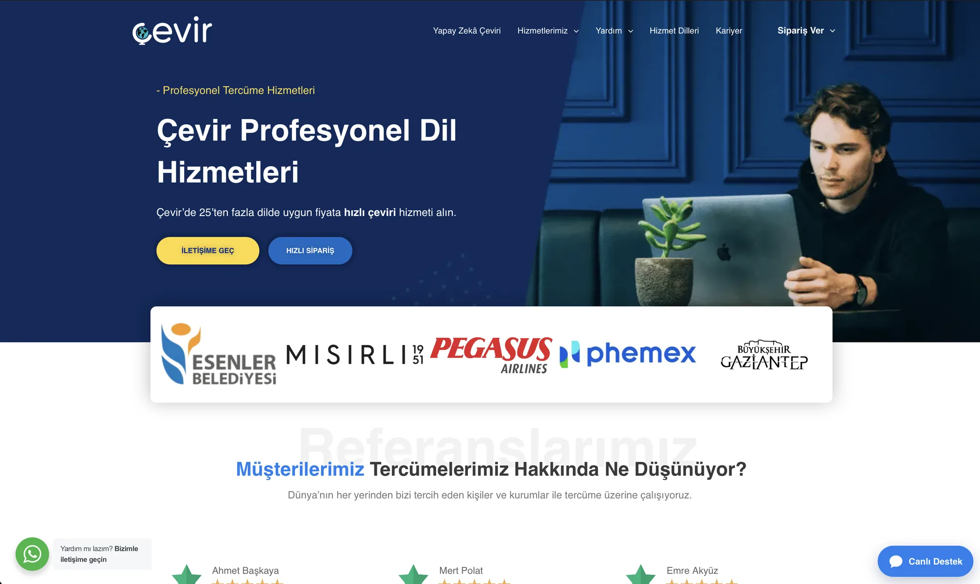 Çevir screenshot