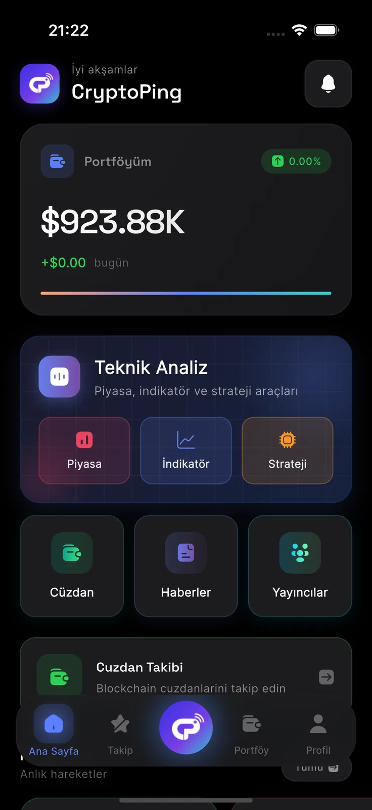 CryptoPing screenshot